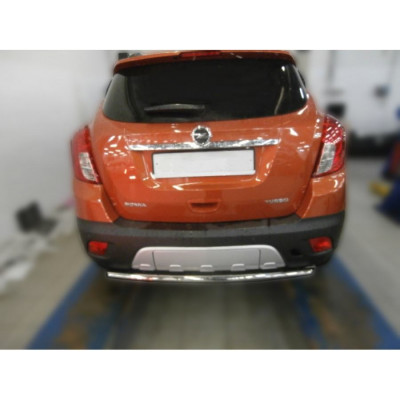 Защита задняя одинарная d42 Opel Mokka 2014